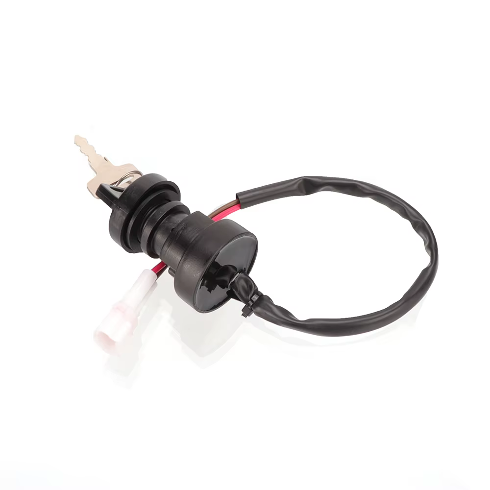Interruptor de llave de encendido ATV de 2 pines para Yamaha Breeze YFA1 Grizzly YFM 125 350 660R 700 Raptor 350X Warrior - imagen 3