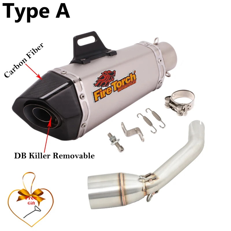 Escape deportivo fibra carbono Honda GROM125 MSX125 2021-2023 - imagen 4