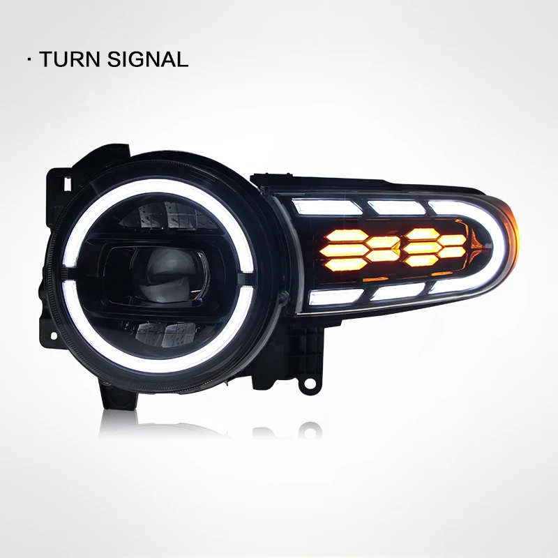 Faros LED con DRL y antiniebla para Toyota FJ Cruiser 2007-2023 - imagen 4