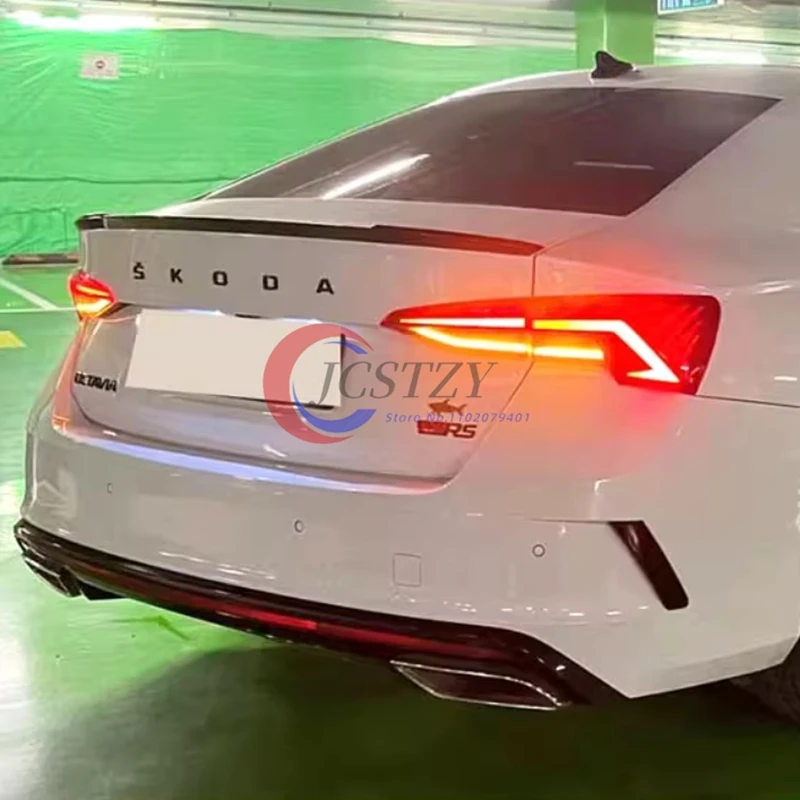 Spoiler trasero maletero ABS sin pintar – Skoda Octavia Pro 2020-2022 - imagen 4