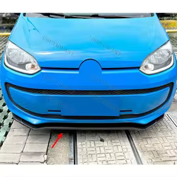 Para Volkswagen UP 2011-2015 alerones delanteros de coche mejoran la estabilidad del vehículo divisor de parachoques delantero de coche accesorios de coche
