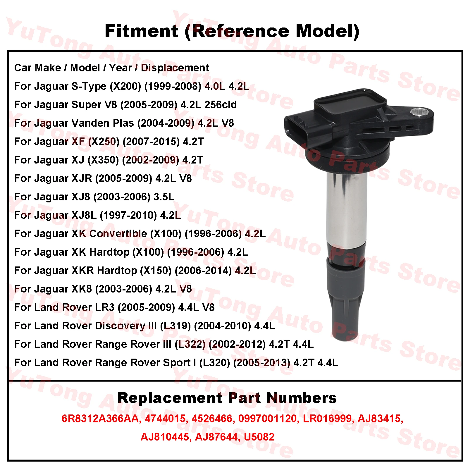 Bobinas de encendido para Jaguar XJ, XK, XF y Land Rover V8 - imagen 4