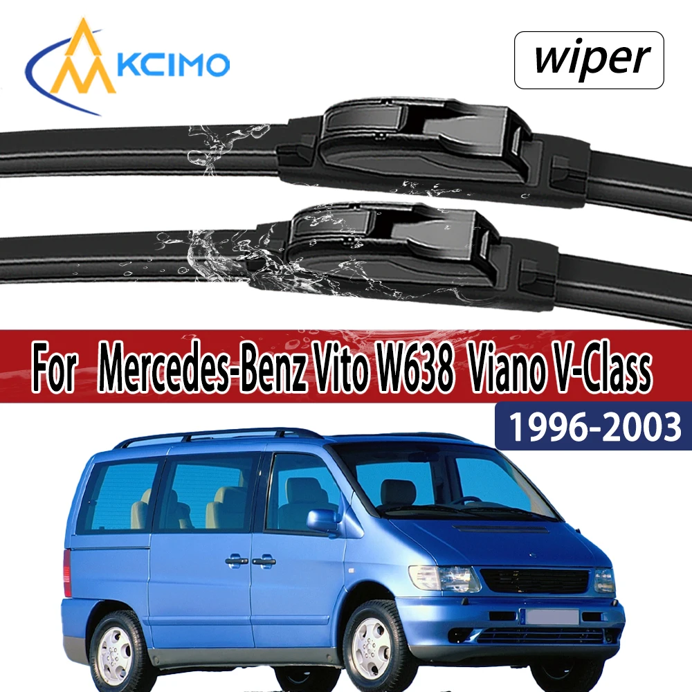 Escobillas limpiaparabrisas delanteras para Mercedes-Benz Vito W638