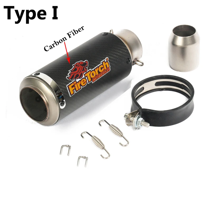 Escape universal moto 51mm silenciador sport CBR1000RR MT09 R1 - imagen 3