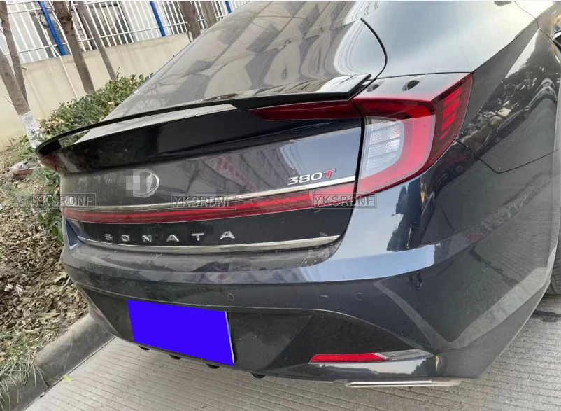 Alerón trasero de maletero ABS para Hyundai Sonata DN8 2019-2021 - imagen 4