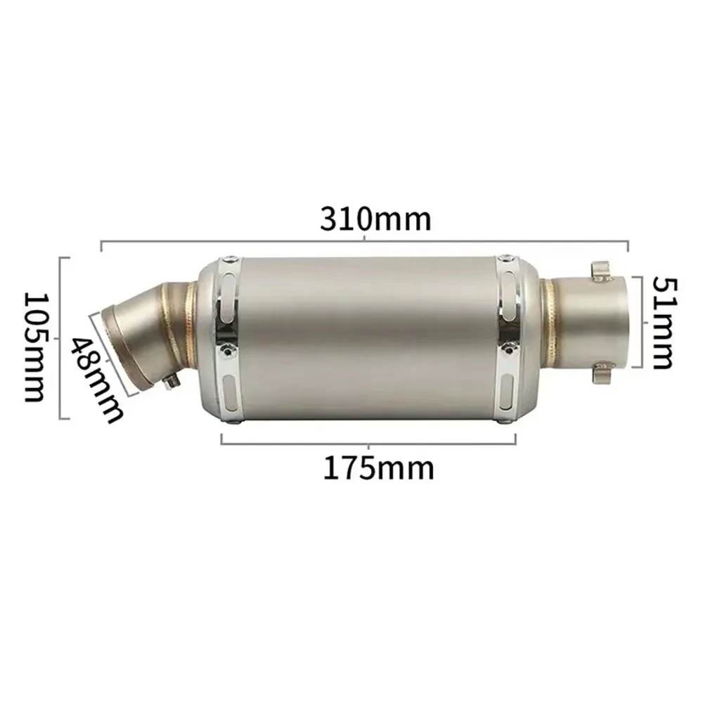 Yamaha escape silenciador para FZ6 y PCX125 - imagen 2