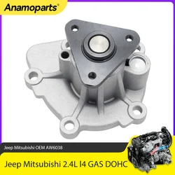 Bomba de agua refrigerante AW6038 para Chrysler Dodge Jeep Mitsubishi 1.8L 2.0L 2.4L