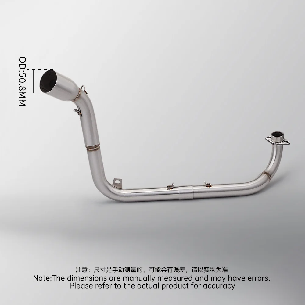 Para Grom125 MSX125 Grom MSX 125 125SF MSX125SF M3 2013-2020 cabezal de Escape de motocicleta tubo de enlace frontal silenciador de 51mm - imagen 5