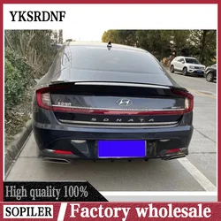 Alerón trasero de maletero ABS para Hyundai Sonata DN8 2019-2021