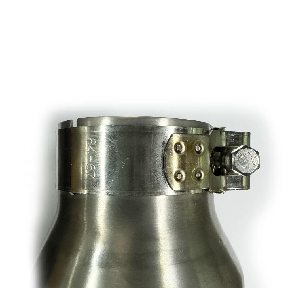 Punta escape titanio 63/76mm 15° universal modificación coche - imagen 3