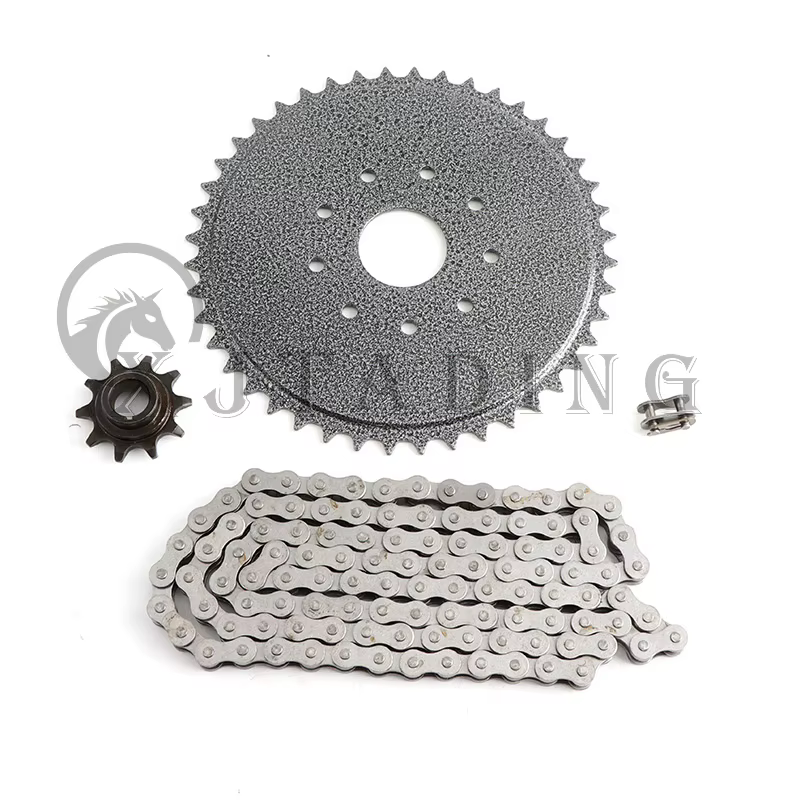 Kit de cadena 415 para bicicleta motorizada