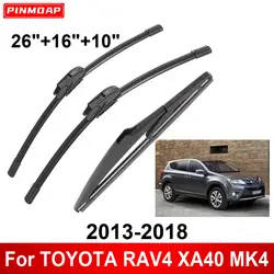 Limpiaparabrisas delantero/trasero para Toyota RAV4 XA40 2013-2018