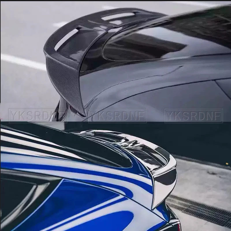 Alerón trasero para Tesla modelo Y, accesorio maletero, Material de carbono f, estilo coche, 2020, 2021, 2022 - imagen 3
