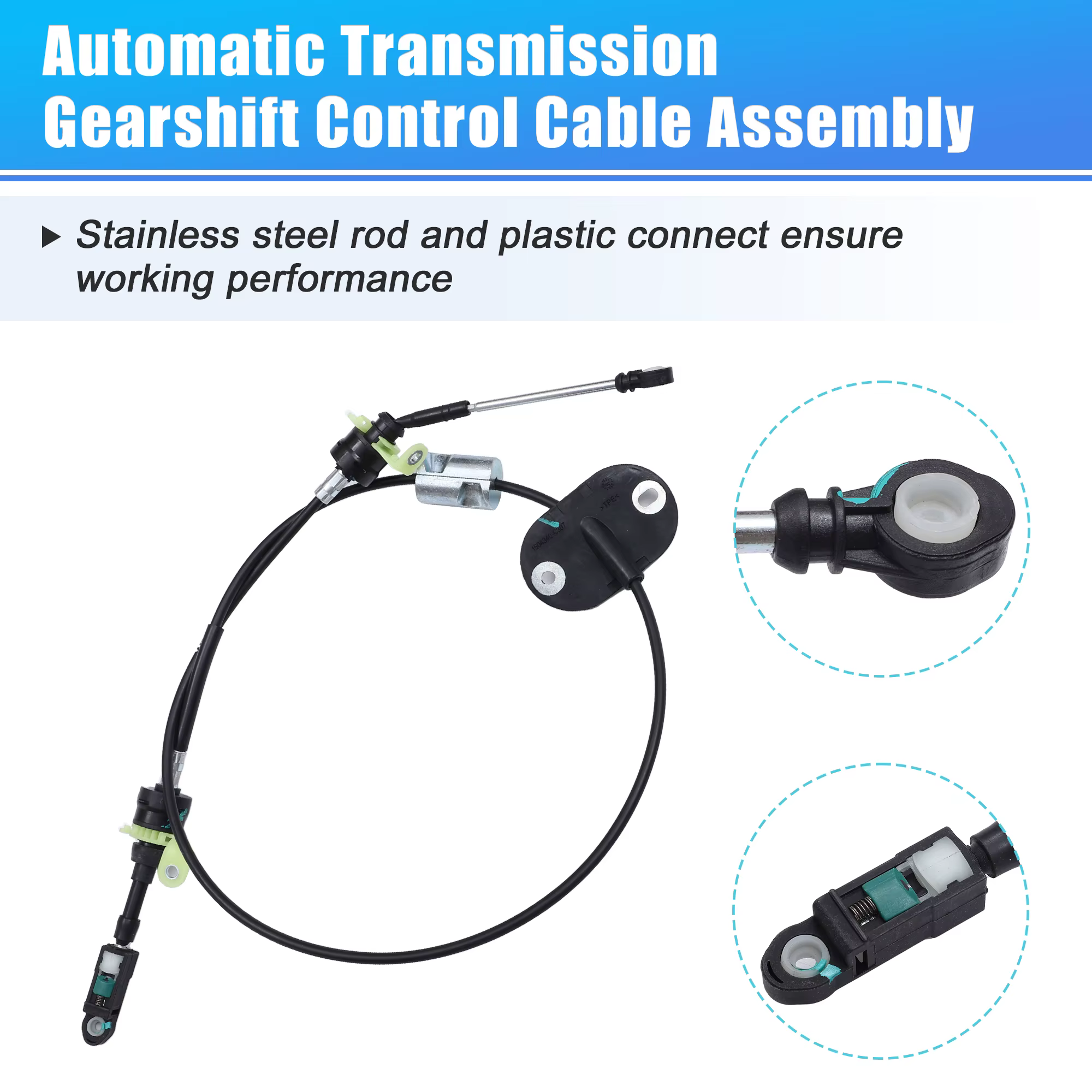 Cable Cambio Automático X Autohaux CJ5Z7E395A – Ford Escape 1.6L 2.0L - imagen 4