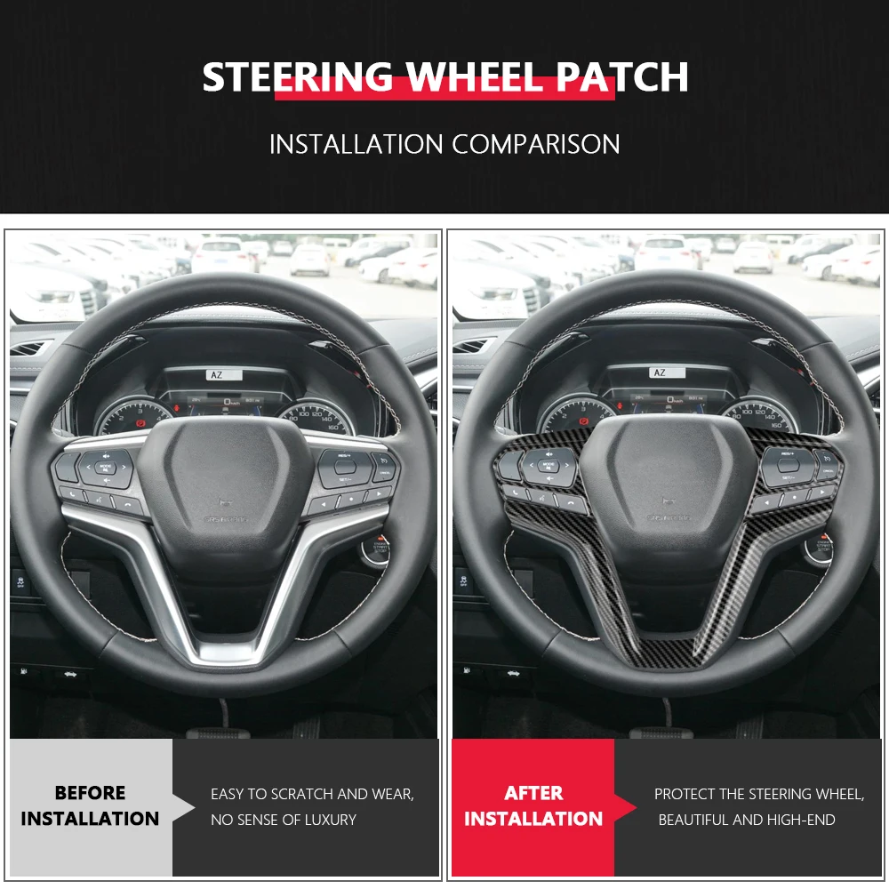 Embellecedor decorativo volante con lentejuelas Isuzu D-Max 2021-2023