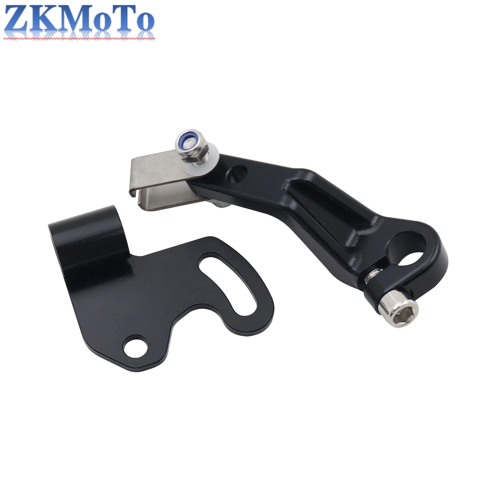 Palanca de embrague de un dedo CNC para motocicleta, brazo de embrague, protección sin esfuerzo para CFMOTO CF MOTO 800MT 800 MT MT800, accesorios - imagen 5