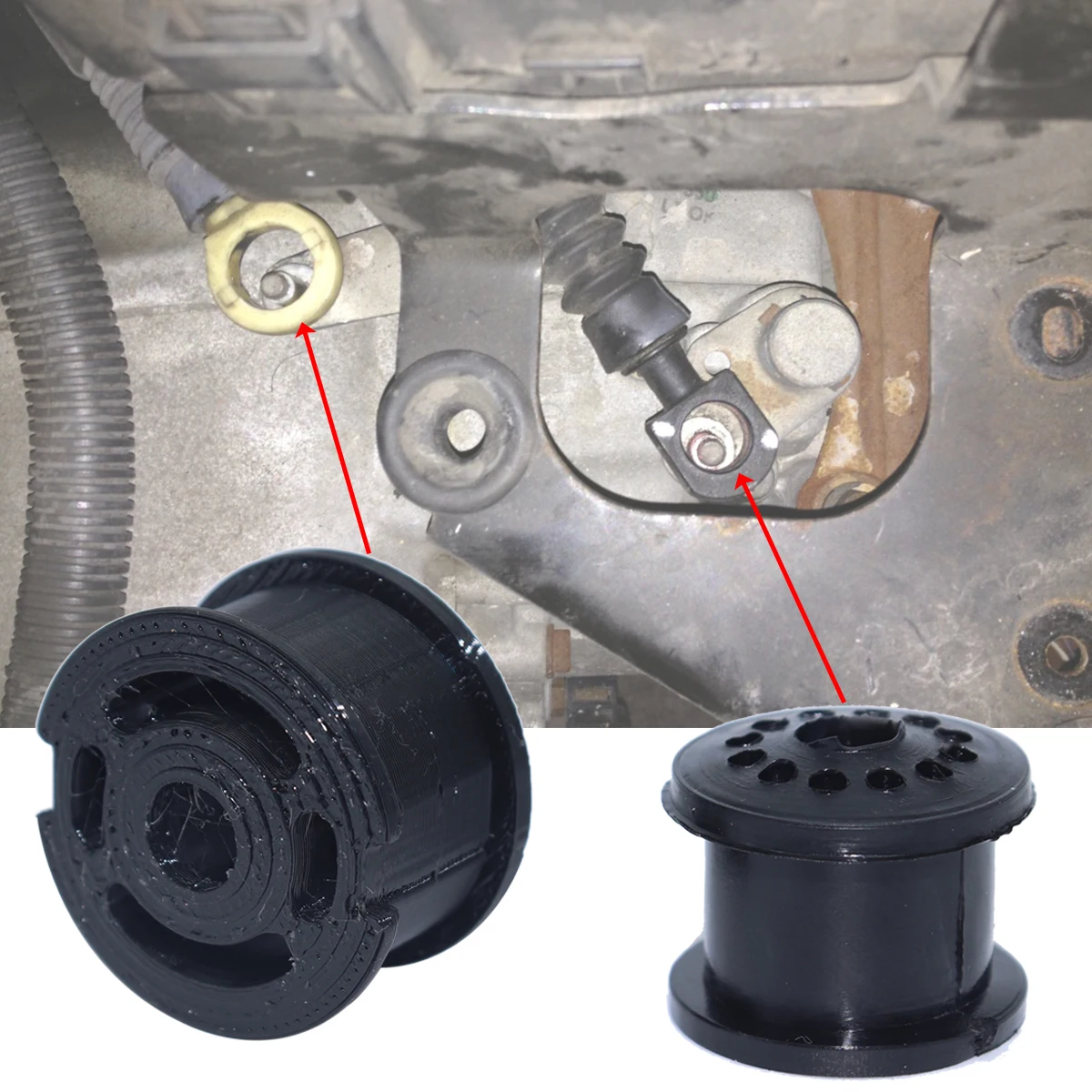 Kit buje palanca cambios Chrysler PT Cruiser y Neon SRT-4 con ojal enlace 5SP