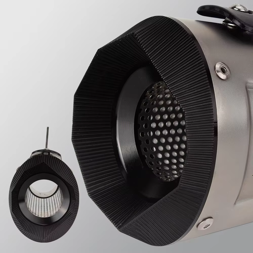 Silenciador de escape universal 51 mm en carbono para moto - imagen 3