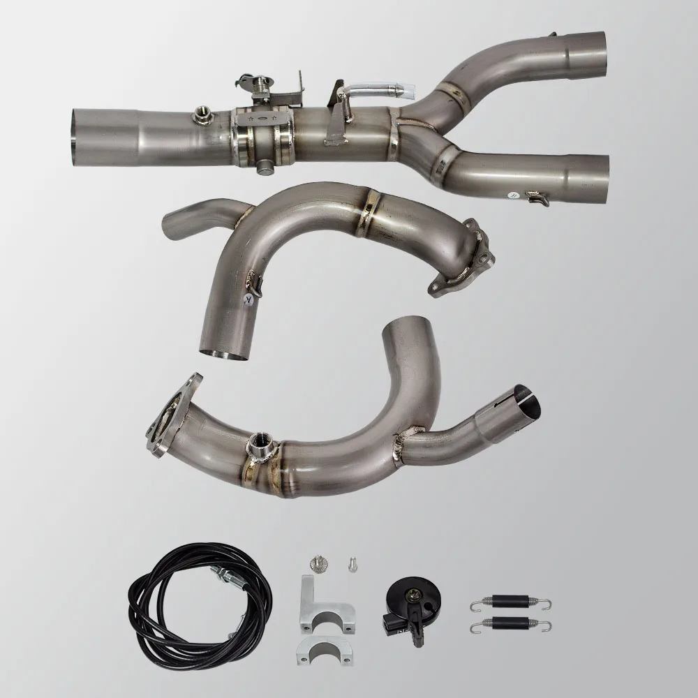 Colector Escape Titanio Header Deportivo para Moto Tuning - imagen 2
