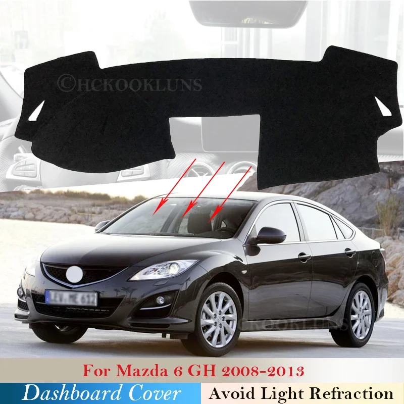 Funda salpicadero antipolvo – Mazda 6 GH 2008-2013