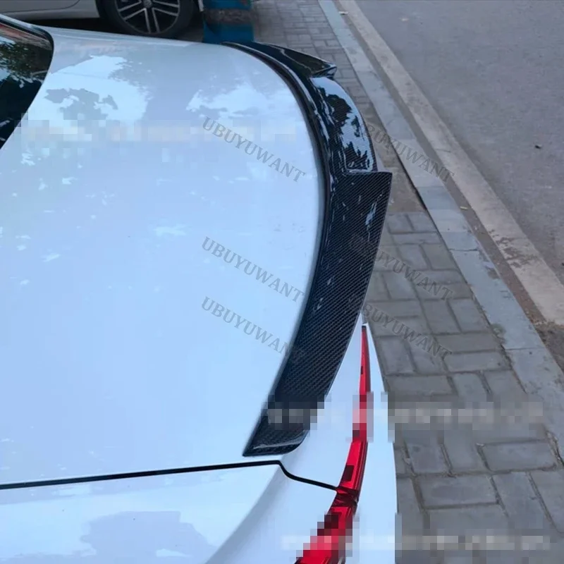 Alerón tapa maletero Audi A5 B9 ABS fibra carbono negro 2017-2022 - imagen 5