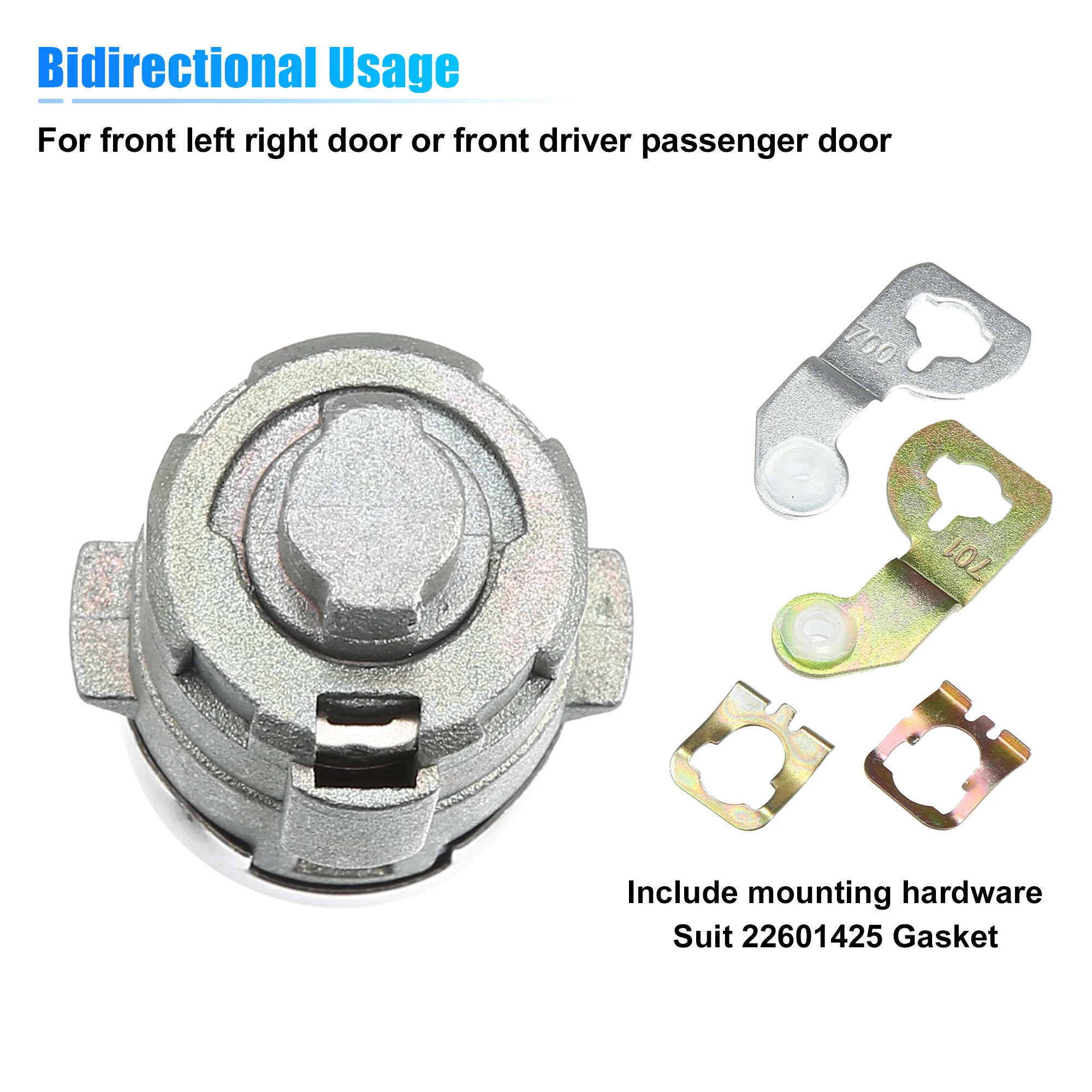 Uxcell 15298924 bombín de puerta para Chevrolet Silverado y GMC Sierra - imagen 5