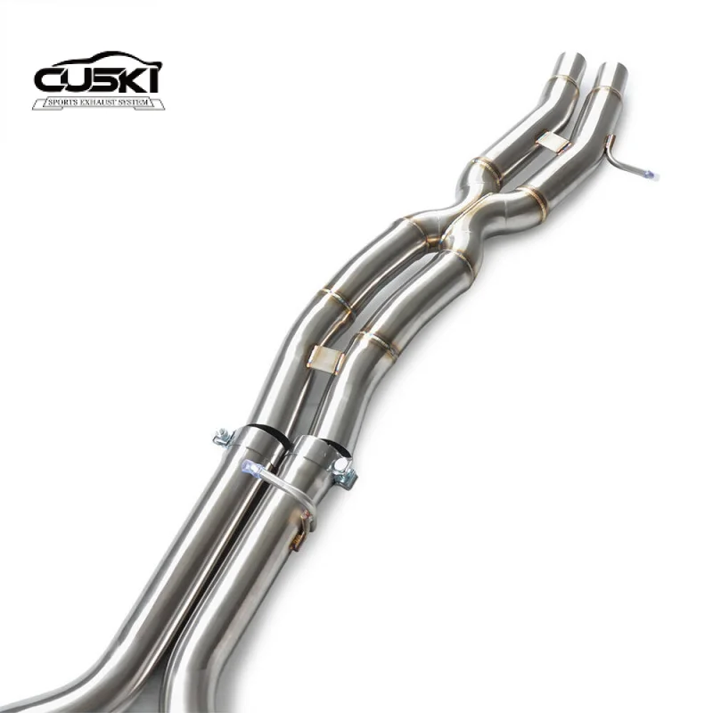 Sistema de escape catback en acero inoxidable para Audi RS4 B8 4.2 - imagen 4