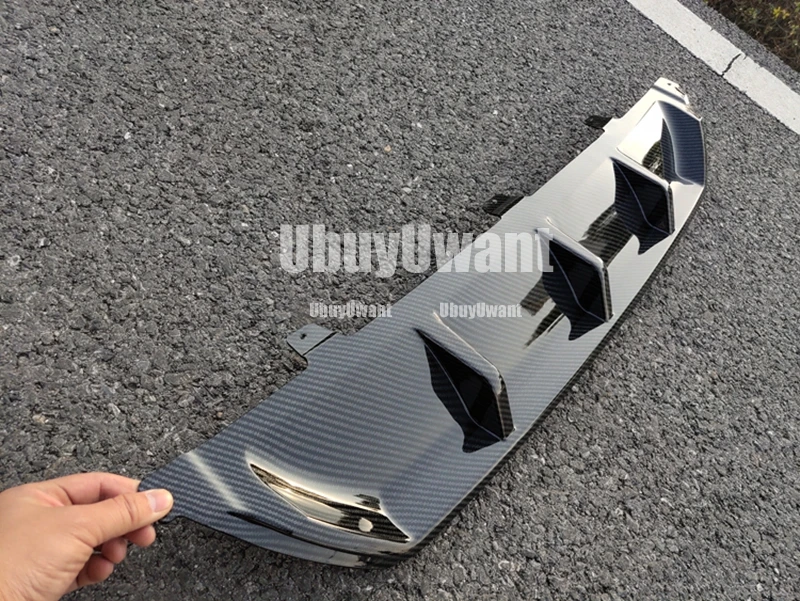 Difusor trasero negro para VW Passat B8 Variant 2015-2019 - imagen 3