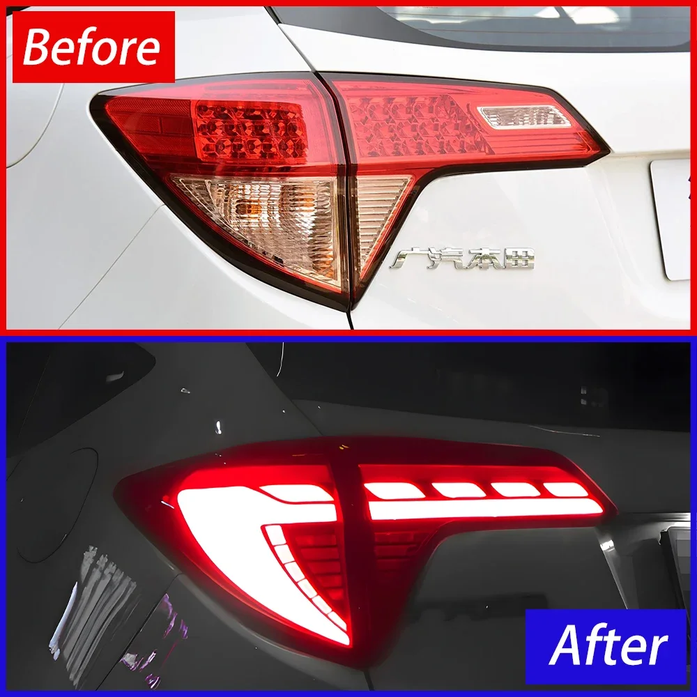 Luces traseras LED dinámicas Honda Vezel HR-V XR-V 2014-2021 - imagen 2