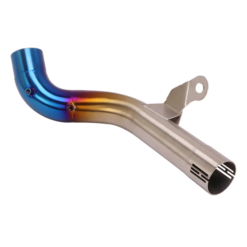 Slip On para BMW F750GS F850GS F 850 GS 2018 2019 2020 Escape de motocicleta tubo de enlace medio de acero inoxidable Mufller - imagen 4