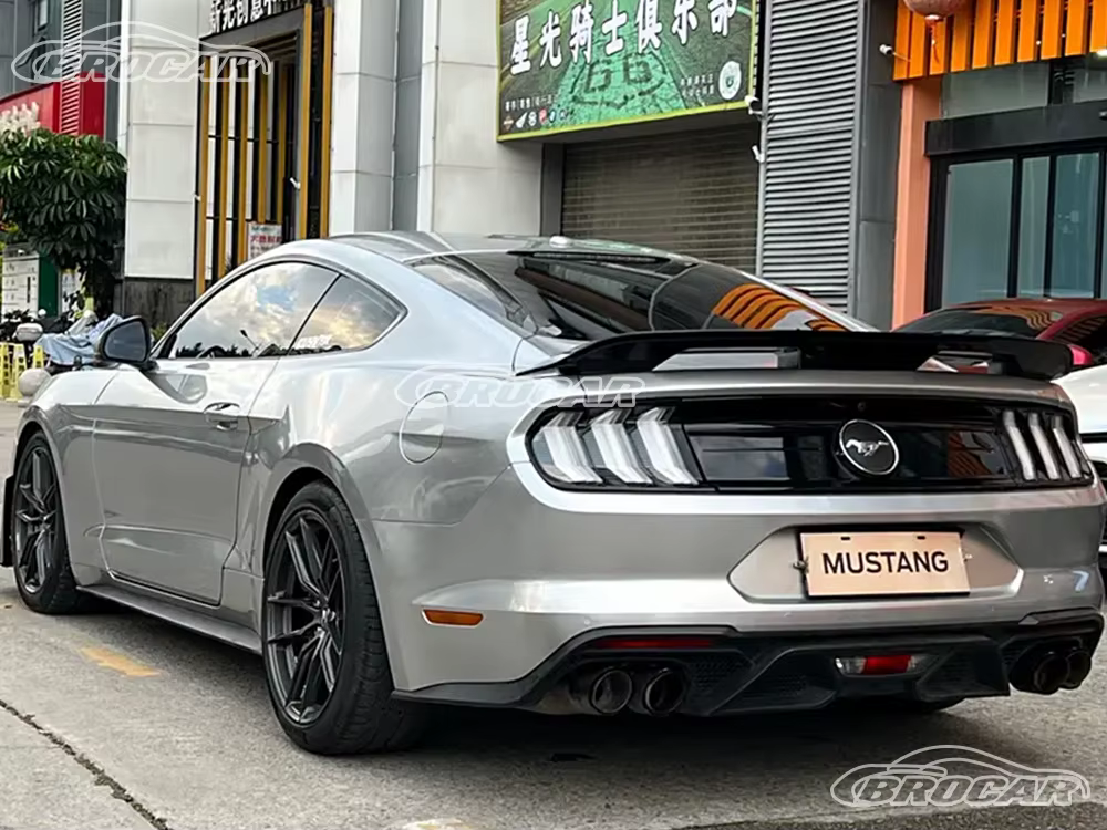 Alerón de maletero sin pintar para Ford Mustang GT500 Gen 6 2015-2023