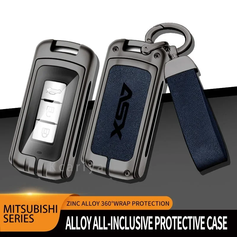 Funda de aleación de zinc para llave Mitsubishi ASX – protector - imagen 3