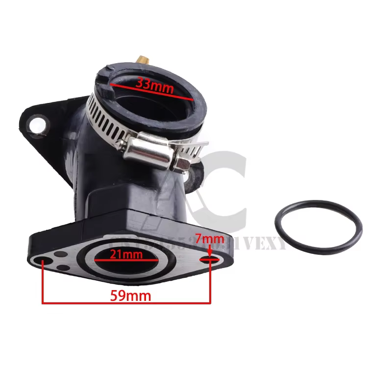 Adaptador de admisión de carburador para Yamaha Virago XV250/XV125 - imagen 2