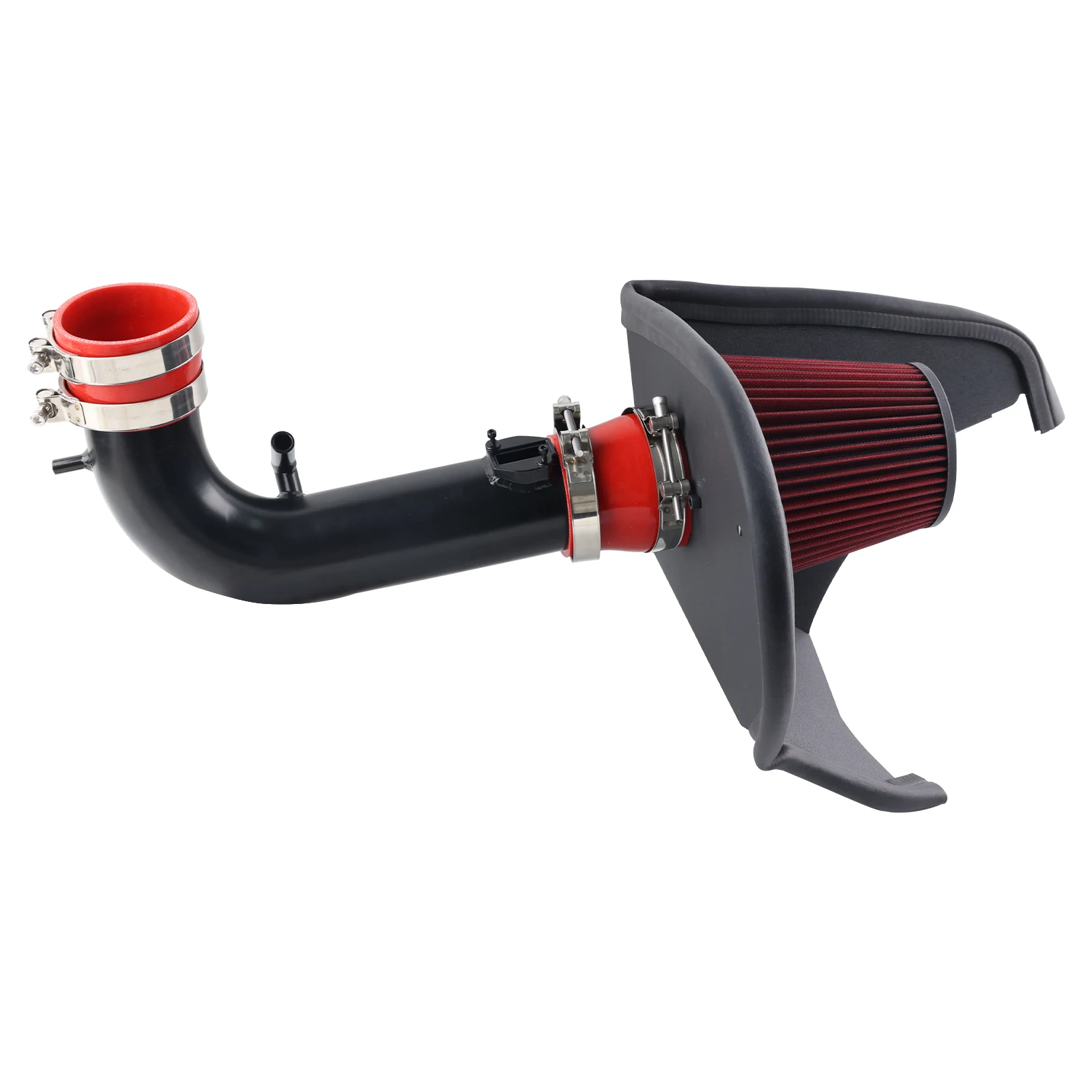 Kit de admisión de aire frío con filtro rojo para Chevrolet Camaro
