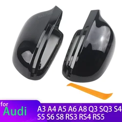 Cubierta retrovisor carbono negro Audi A3 A4 A5 Q3 RS3