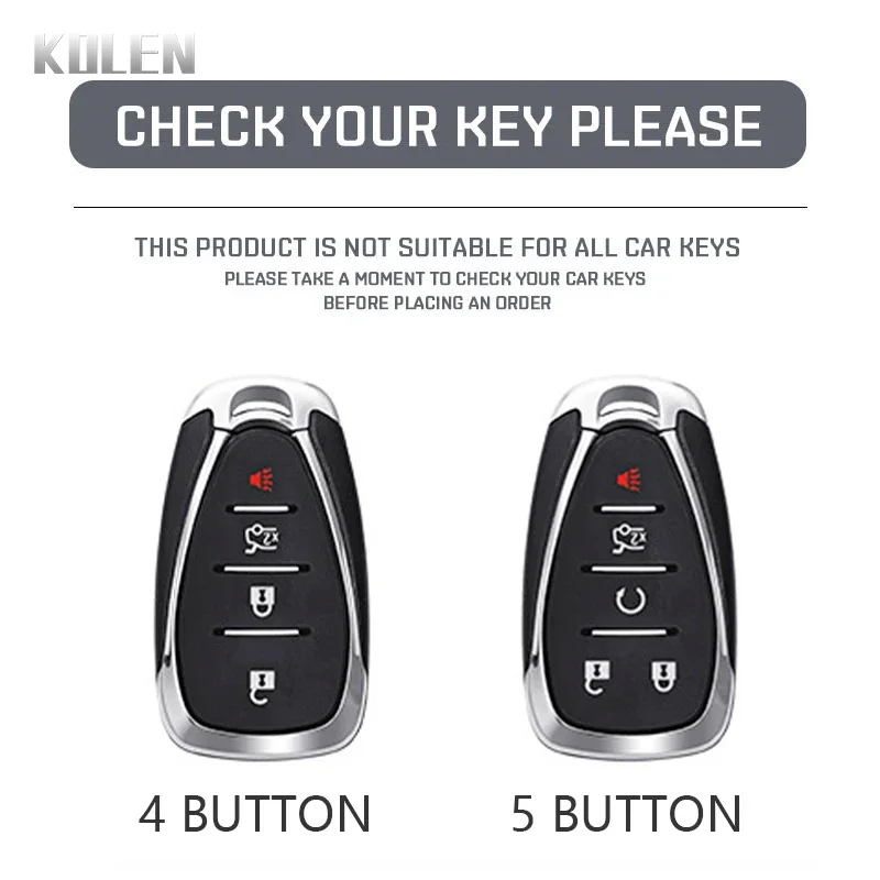 Funda TPU para mando Chevrolet sin llave – Camaro, Cruze, Malibu - imagen 3