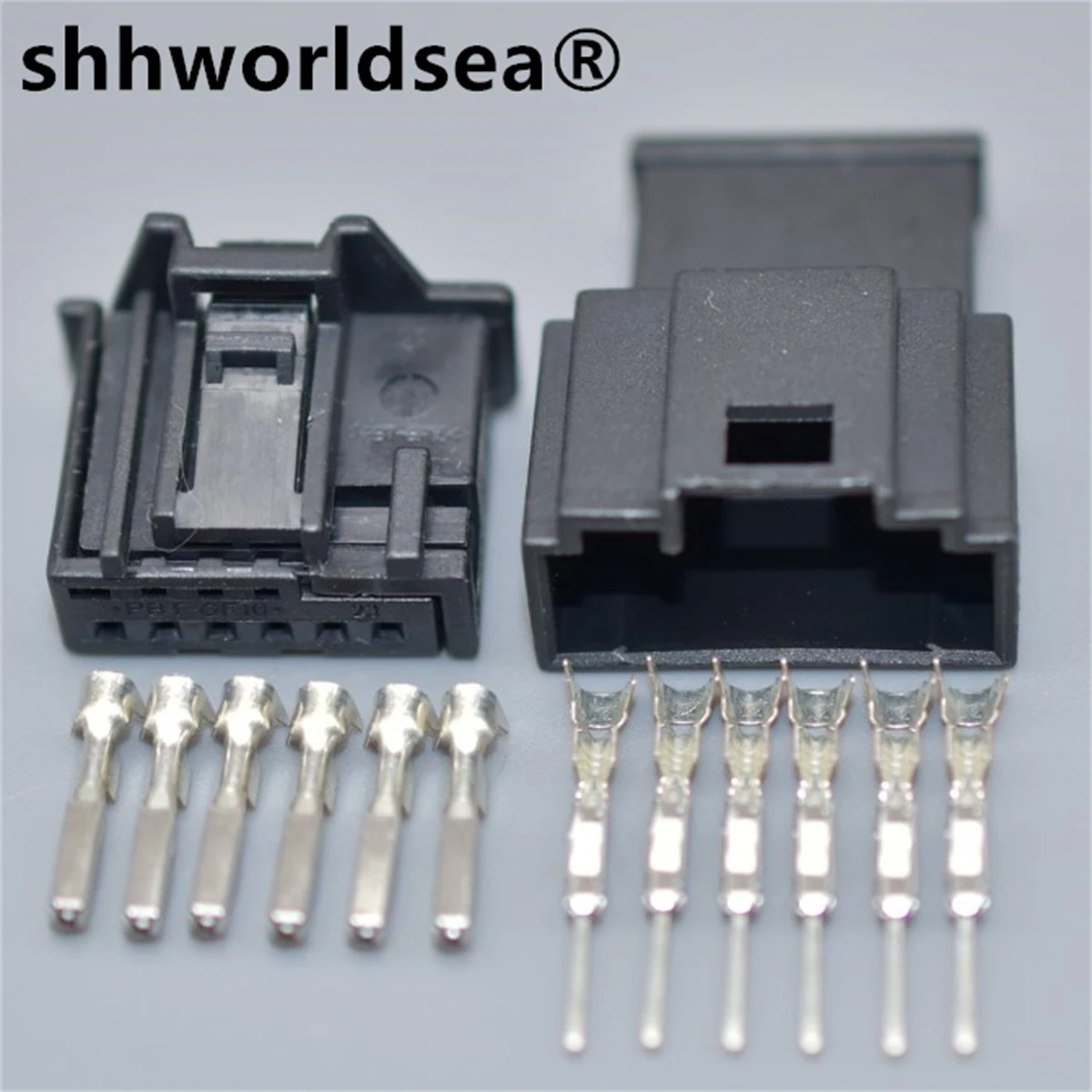 Conector eléctrico shhworldsea 6 pines 6Q0972706 para Audi VW
