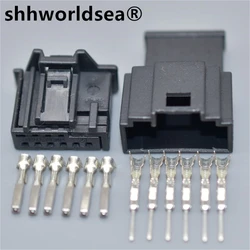 Conector eléctrico shhworldsea 6 pines 6Q0972706 para Audi VW