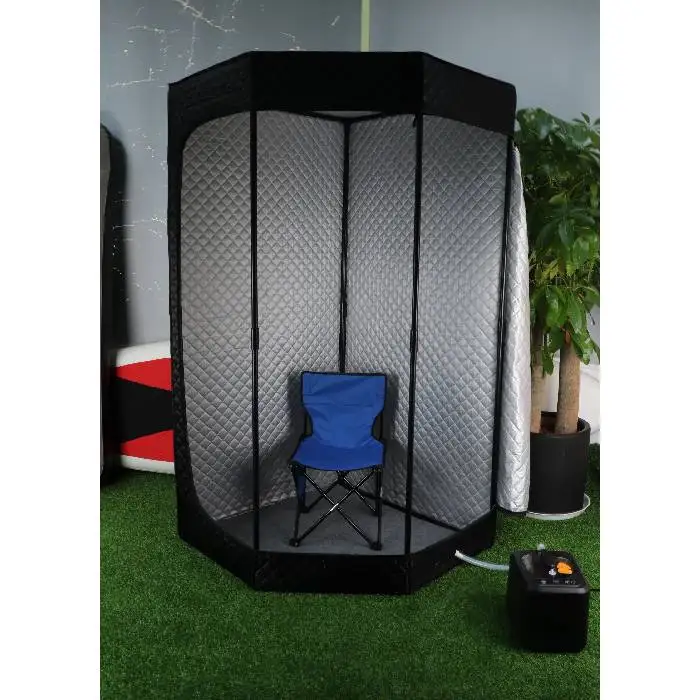 OHO Sauna de vapor portátil Tienda de campaña para exteriores Baños de hielo y sauna húmeda con kit de inmersión en frío - imagen 5