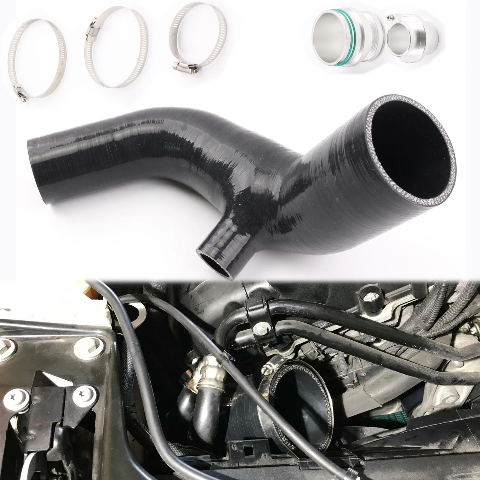 Tubo entrada turbo BMW N55 3.0T para F Series 135i 235i 335i 435i M2