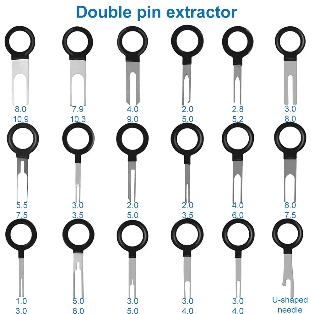 Kit extractor de terminales eléctricos para conectores de coche - imagen 3