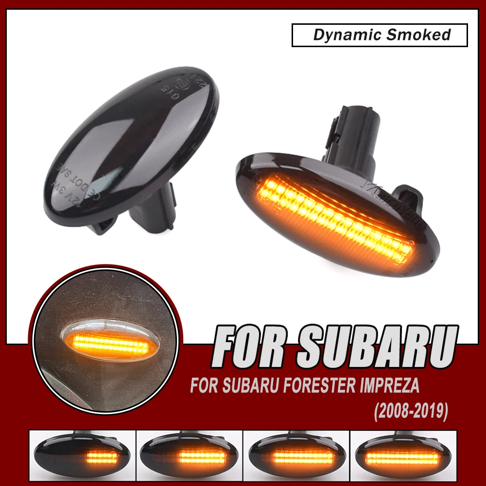 Repetidor LED dinámico guardabarros Binker Subaru Impreza WRX STI - imagen 5