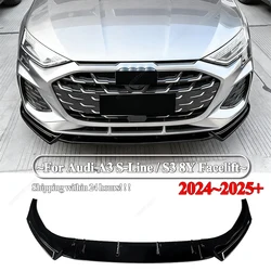 Splitter frontal S-Line Audi A3 8Y Sportback Facelift