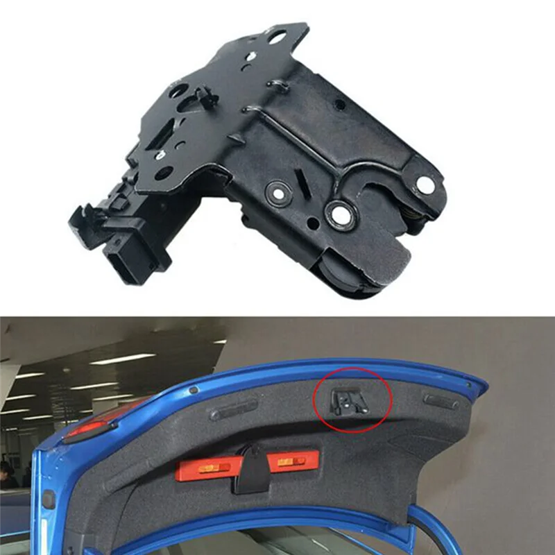 8P4827505C pestillo maletero trasero negro – A3 A4 A6 Allroad TT Q7 - imagen 5