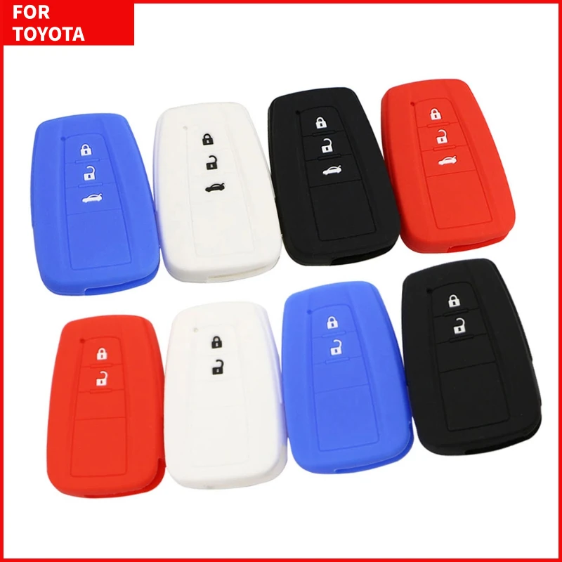 Funda silicona llave Toyota – CHR, Corolla, RAV4, Camry, Hilux
