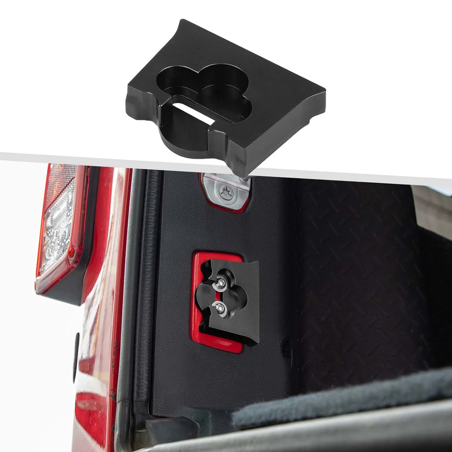 Limitador de puerta trasera para Jeep Wrangler JK/JL 2007-2024 - imagen 2