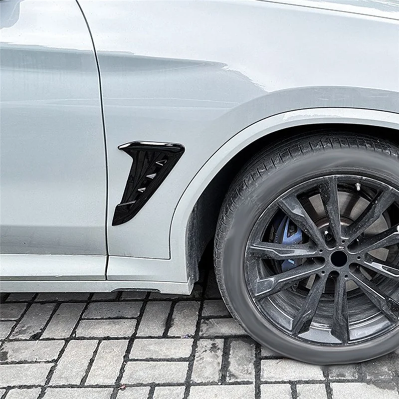AEF3-Car embellecedor salida de aire ventilado negro brillo BMW X3/X4 - imagen 4