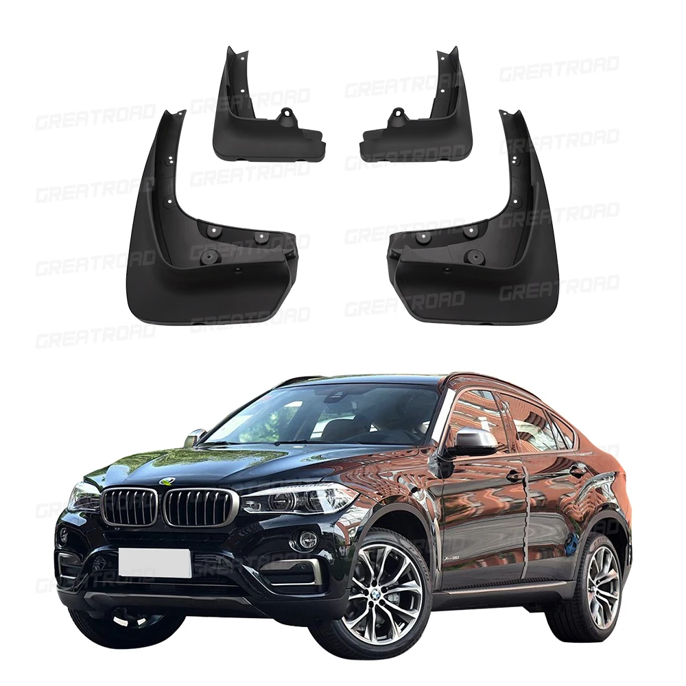 Protector contra salpicaduras BMW X6 G06 2015-2019 guardabarros - imagen 2