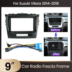 Kit Fascia Radio MEKEDE Adaptador Marco – Suzuki Vitara 2014-2018
