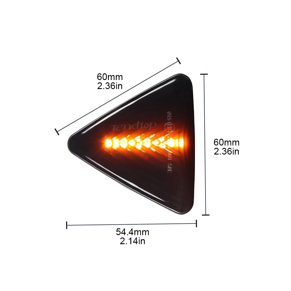 Intermitente ámbar dinámico guardabarros – Mitsubishi Colt CZC CZ3 - imagen 4